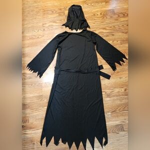 XL Unisex Kids Grim Reaper 4 piece  Halloween Costume Party